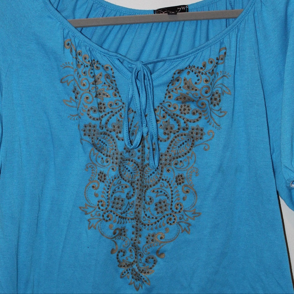 Teal Women's shirt
